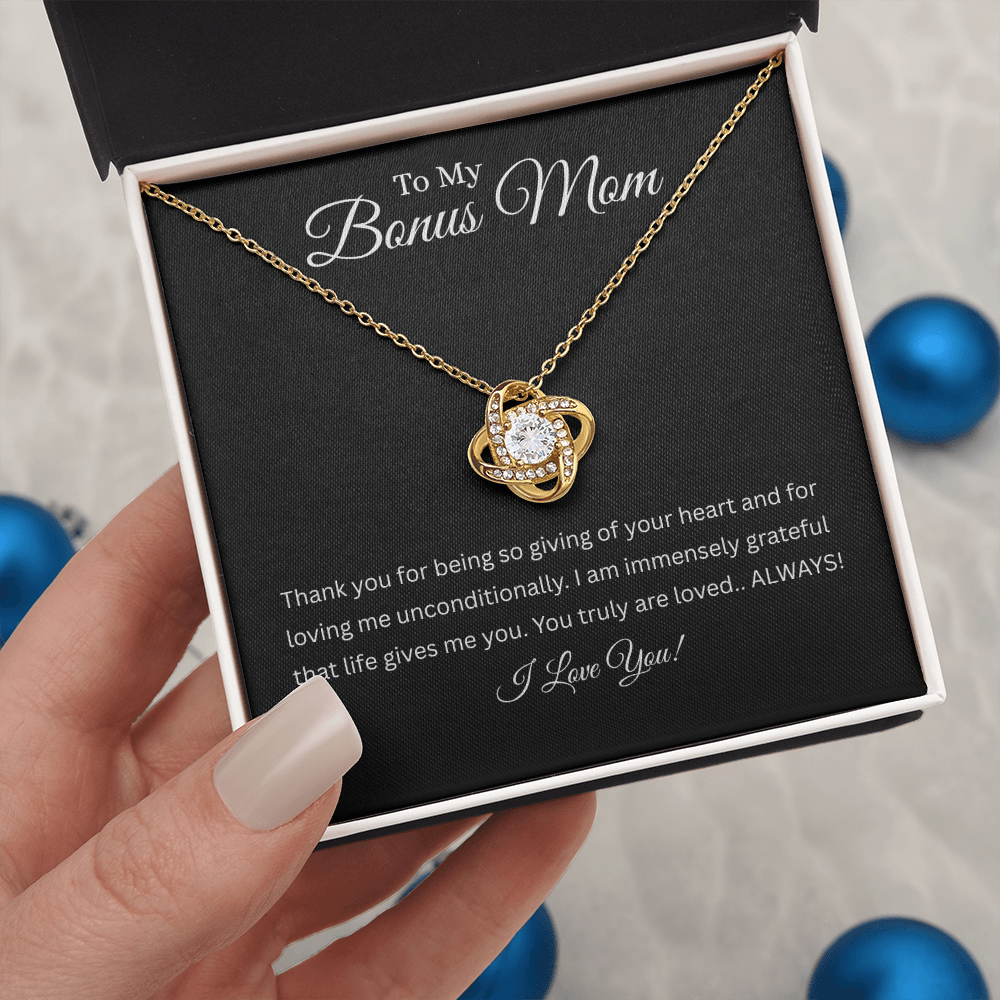 Bonus Mom - Love Knot Necklace