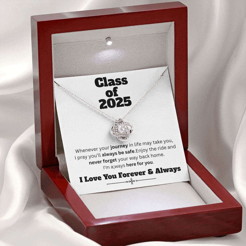 Class of 2025 - Journey - Love Knot Necklace