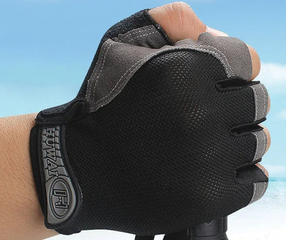 Fingerless Gym Training Gloves for Men's