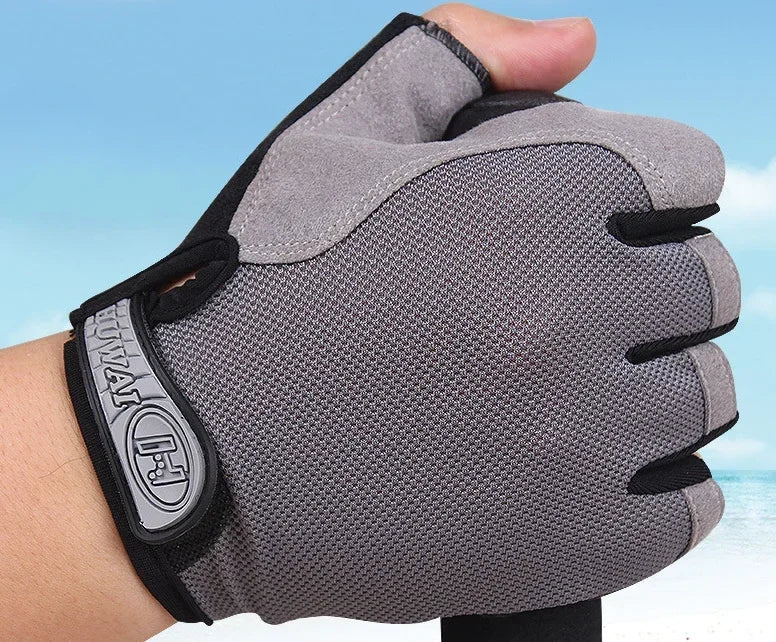 Fingerless Gym Training Gloves for Men's