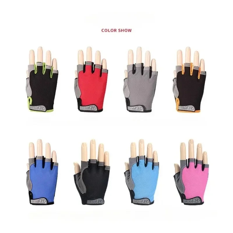 Fingerless Gym Training Gloves for Men's