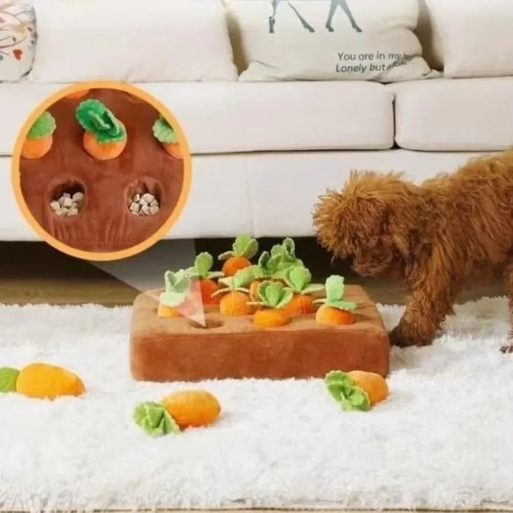 Carrot Snuffle Mat for Dogs Cats