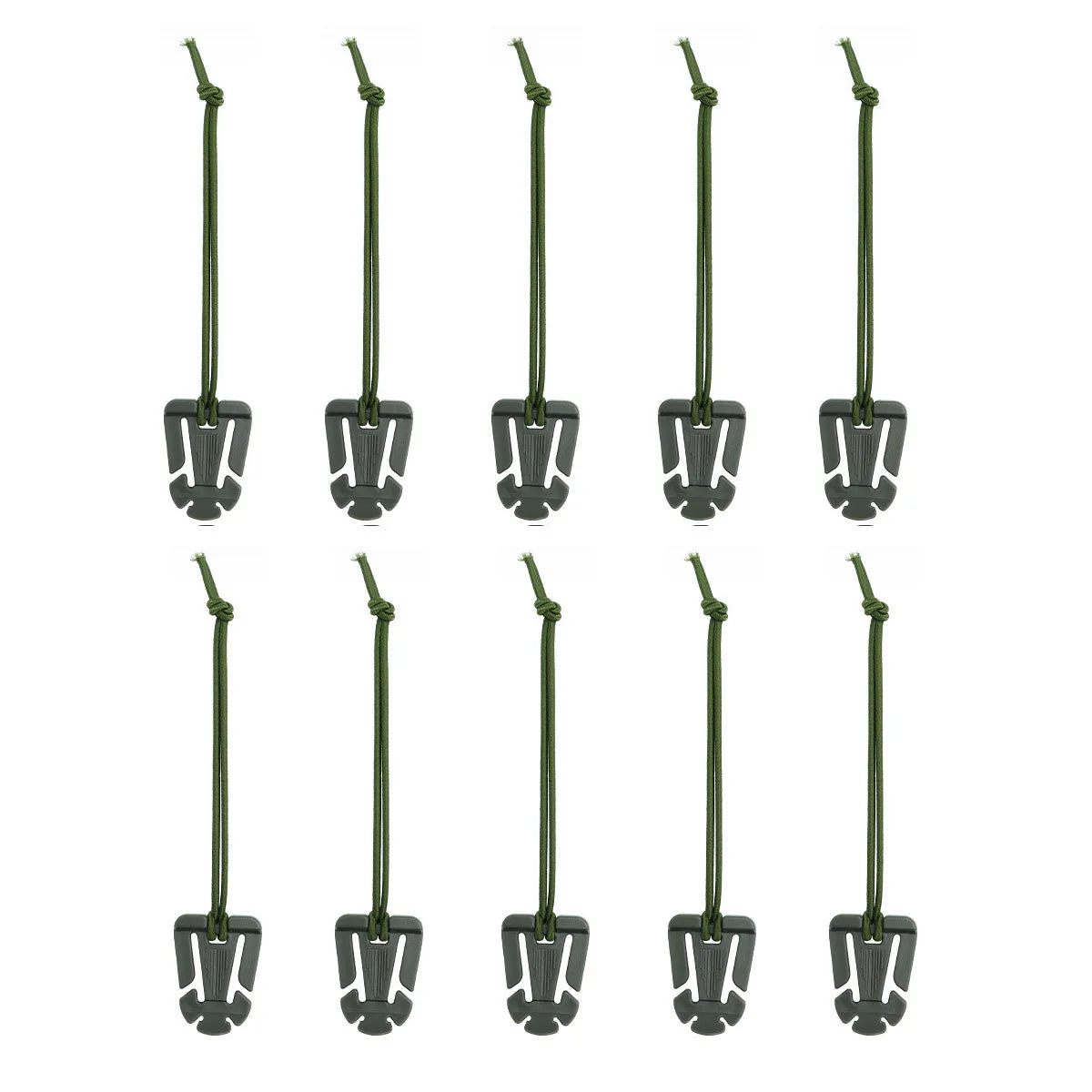 10pcs Molle Attachment Clips