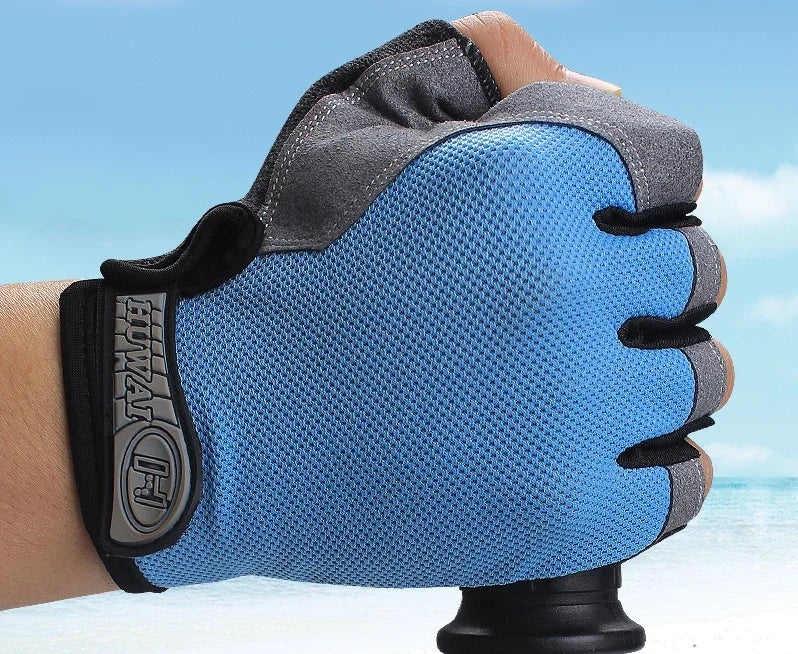 Fingerless Gym Training Gloves for Men's