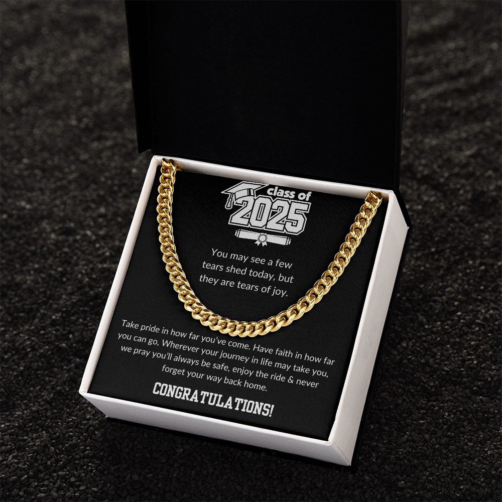 Class of 2025 Cuban Link Chain