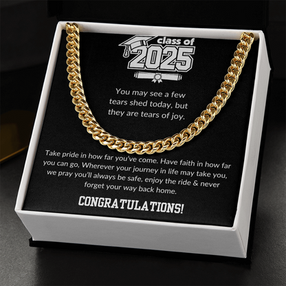 Class of 2025 Cuban Link Chain