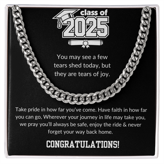 Class of 2025 Cuban Link Chain