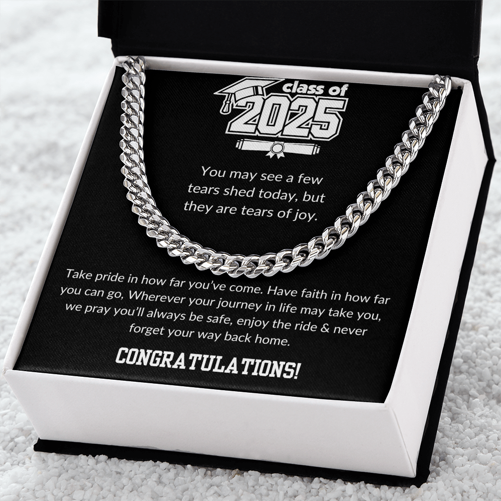 Class of 2025 Cuban Link Chain