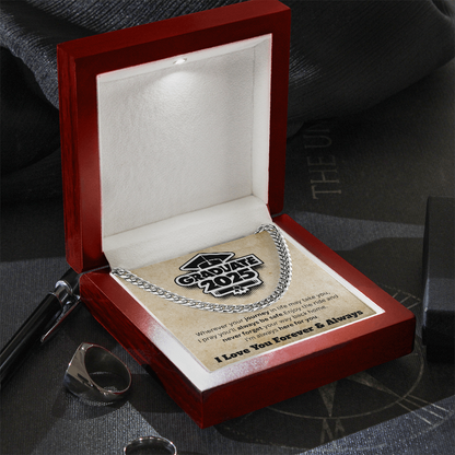 Graduate of 2025 - Love You Forever - Cuban Link Necklace