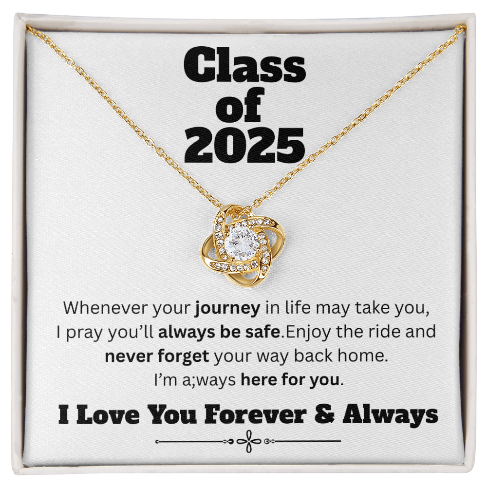 Class of 2025 - Journey - Love Knot Necklace