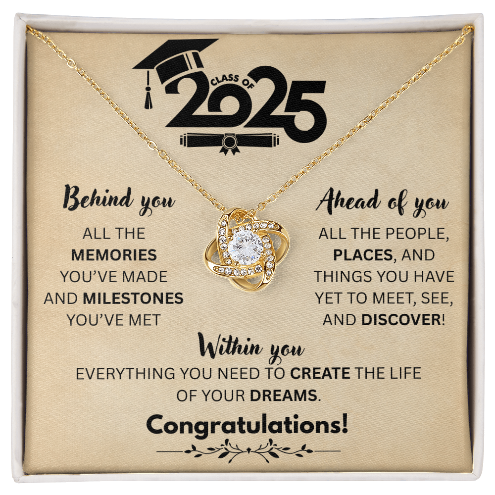 Class of 25 - OB -Love Knot Necklace