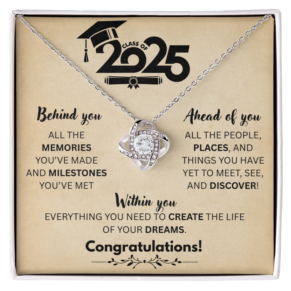 Class of 25 - OB -Love Knot Necklace
