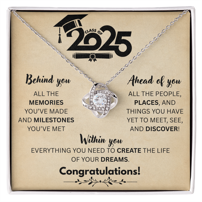 Class of 25 - OB -Love Knot Necklace
