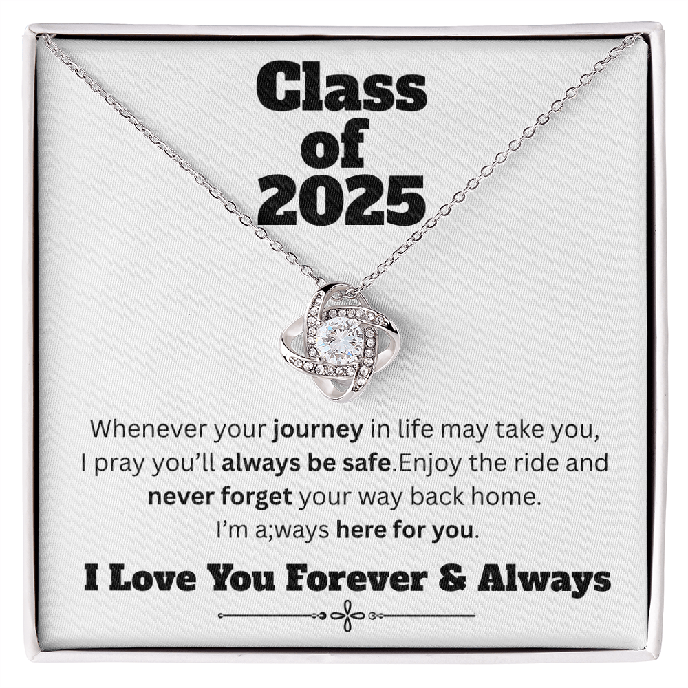 Class of 2025 - Journey - Love Knot Necklace