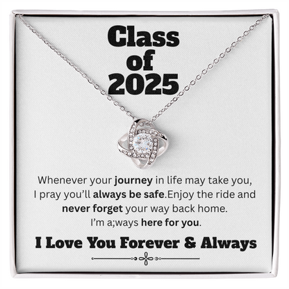 Class of 2025 - Journey - Love Knot Necklace