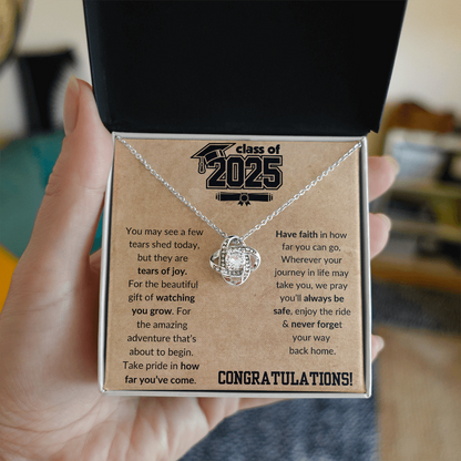 Class of 2025 Love Knot Necklace