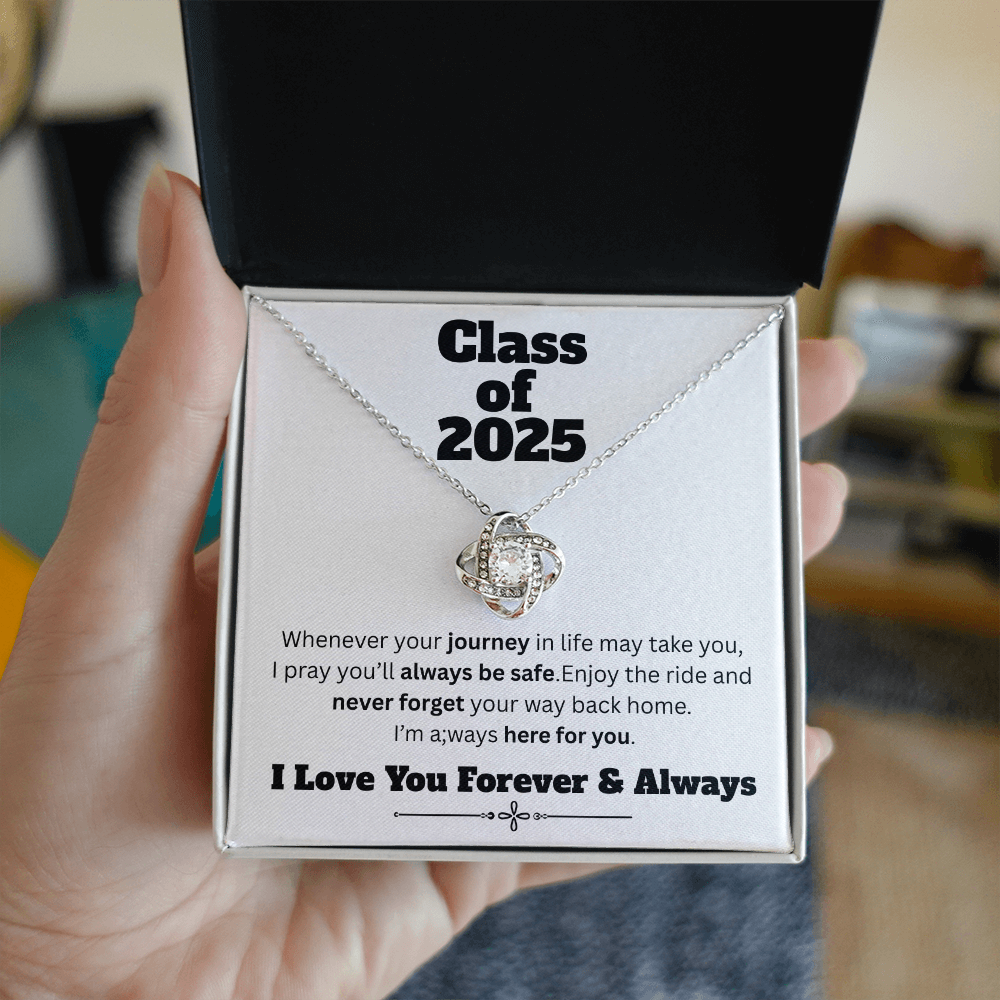 Class of 2025 - Journey - Love Knot Necklace