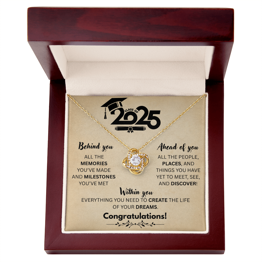 Class of 25 - OB -Love Knot Necklace