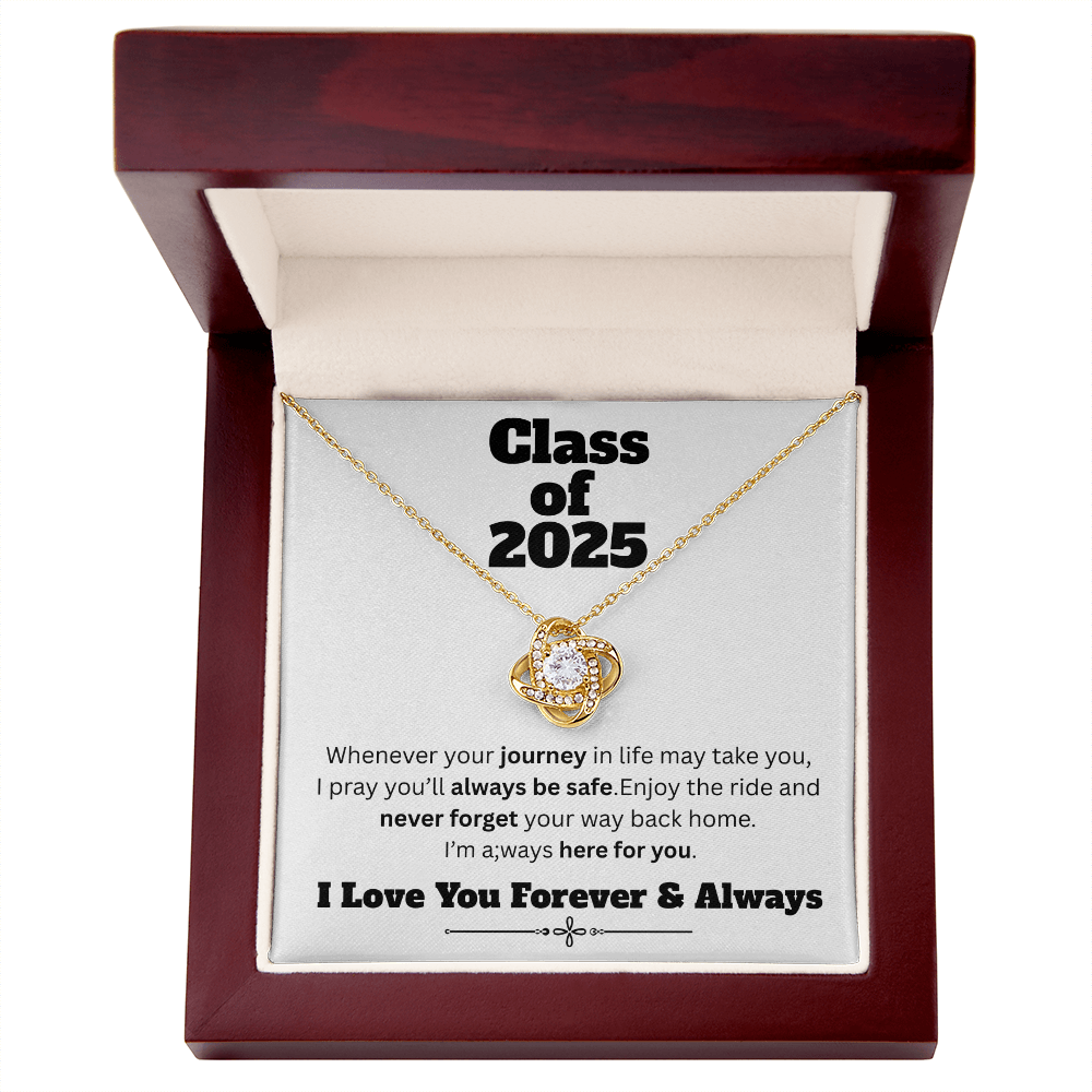 Class of 2025 - Journey - Love Knot Necklace