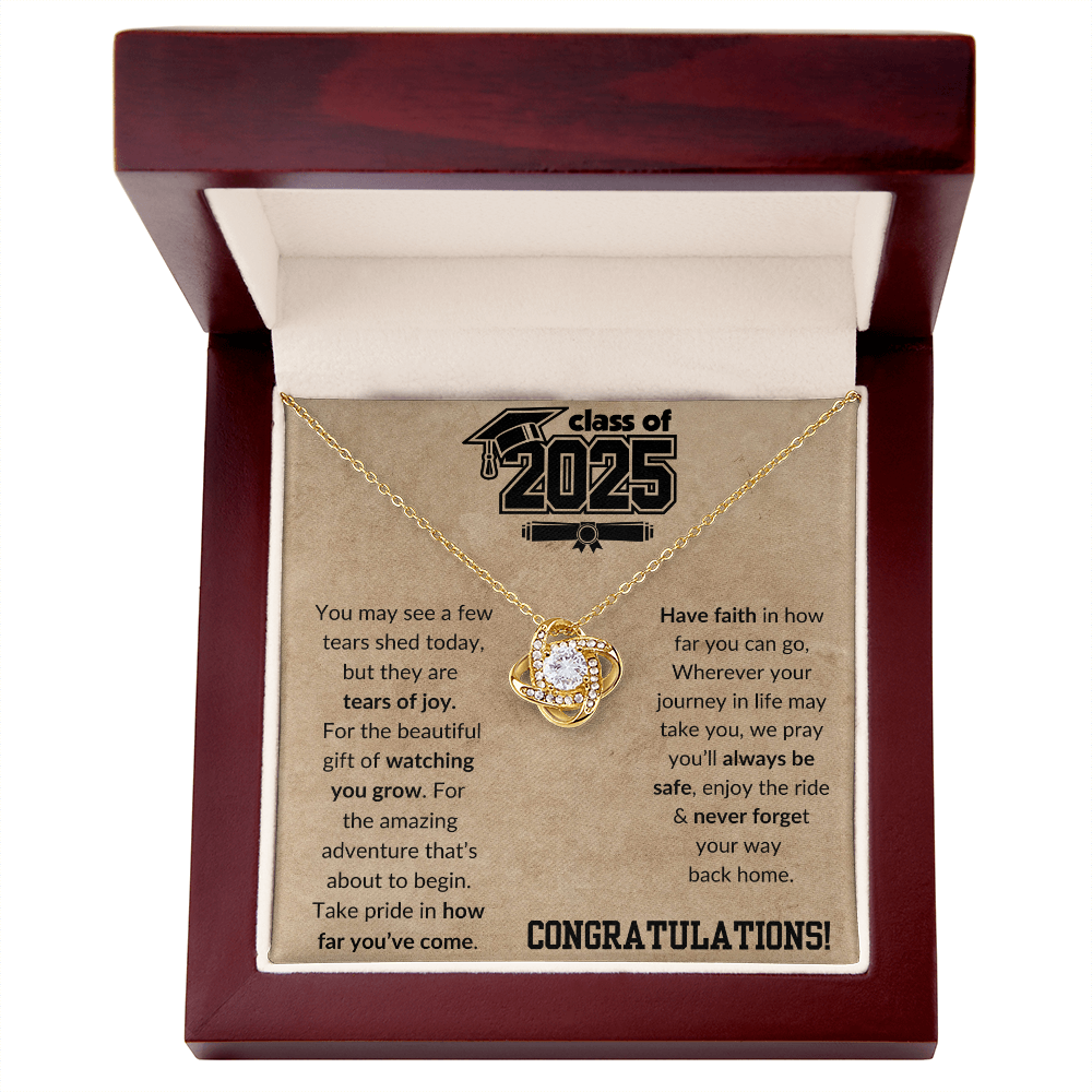 Class of 2025 Love Knot Necklace