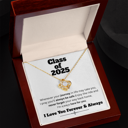 Class of 2025 - Journey - Love Knot Necklace