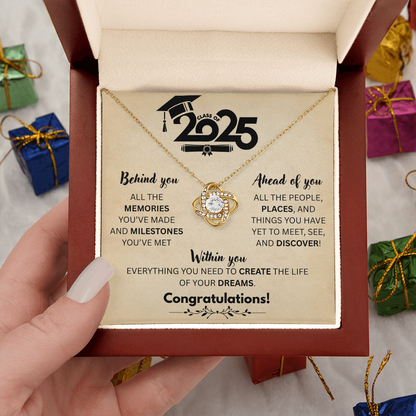 Class of 25 - OB -Love Knot Necklace