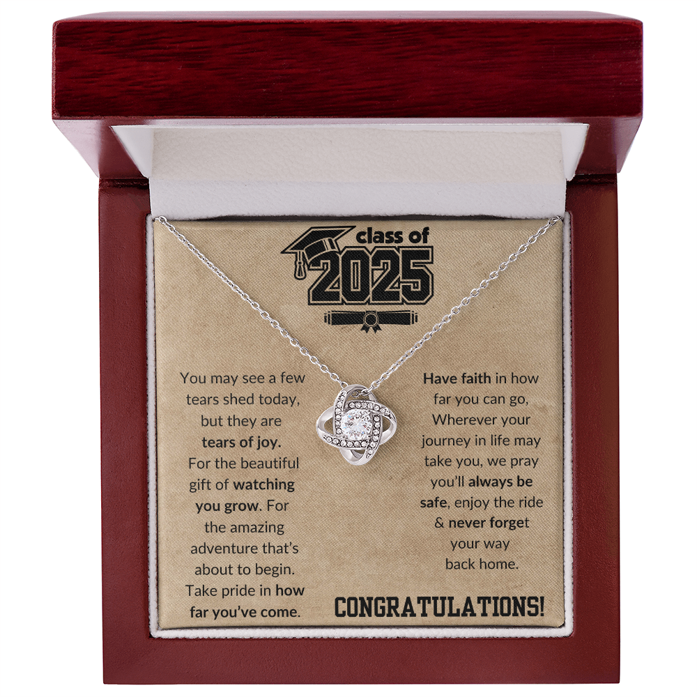 Class of 2025 Love Knot Necklace