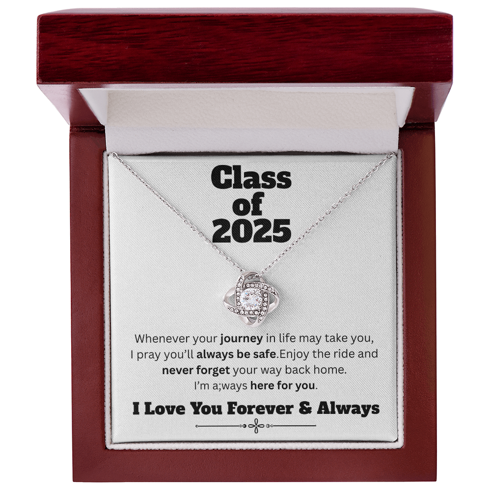 Class of 2025 - Journey - Love Knot Necklace