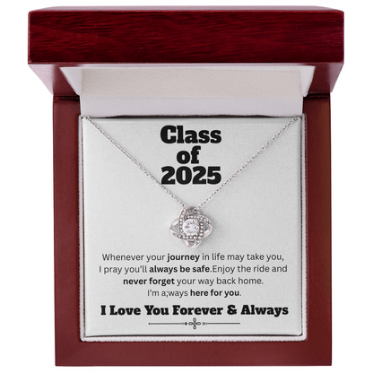 Class of 2025 - Journey - Love Knot Necklace
