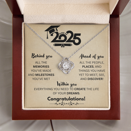 Class of 25 - OB -Love Knot Necklace